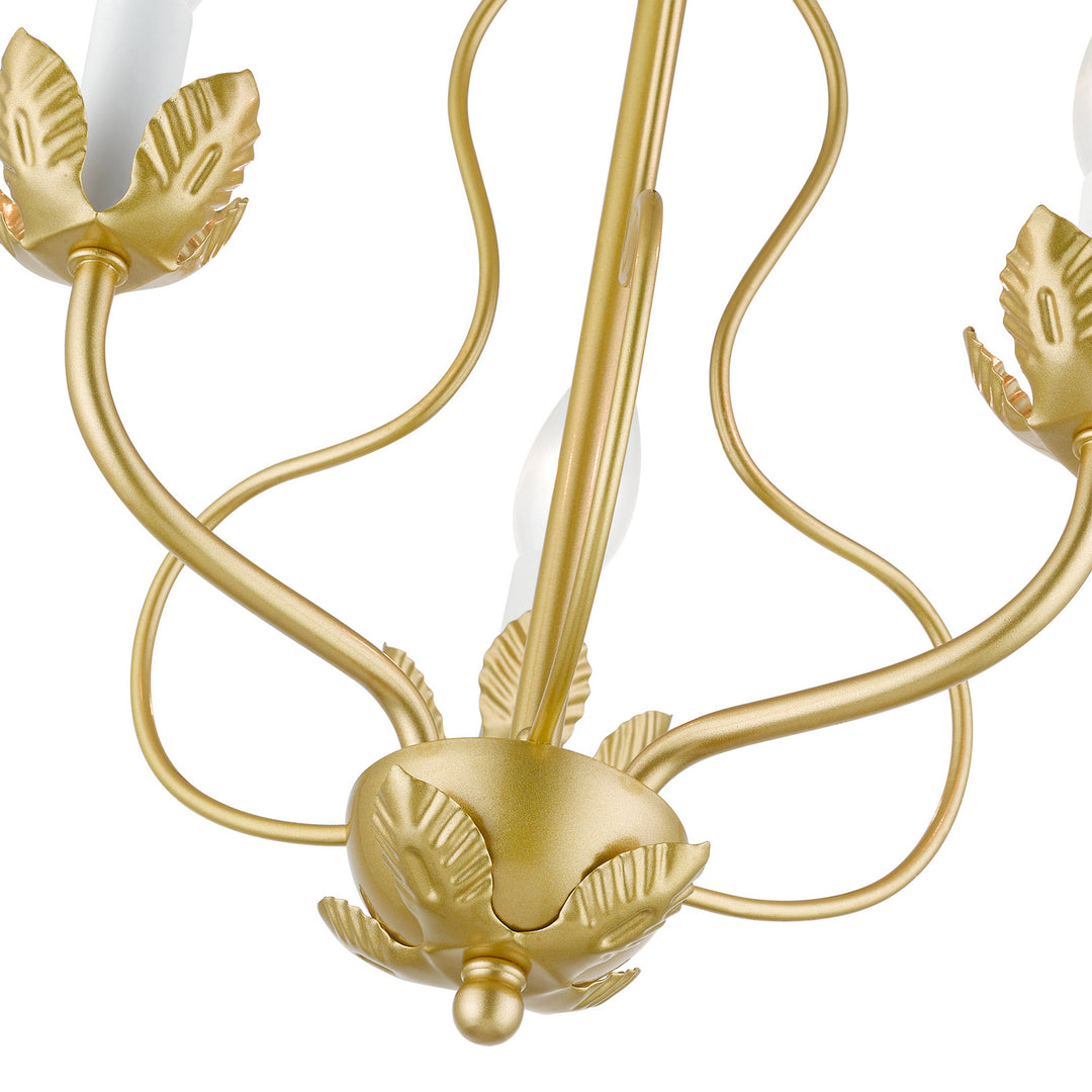 Livex Katarina 42903-33 Chandelier Light - Soft Gold