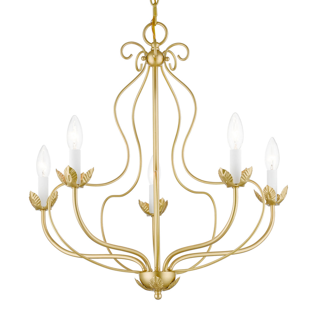 Livex Katarina 42905-33 Chandelier Light - Soft Gold