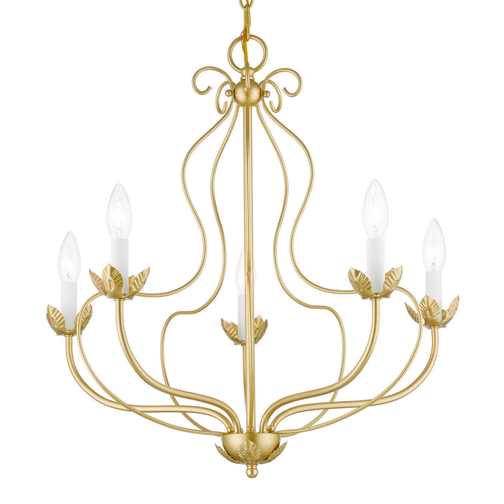 Livex Katarina 42905-33 Chandelier Light - Soft Gold