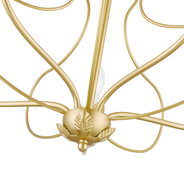 Livex Katarina 42905-33 Chandelier Light - Soft Gold