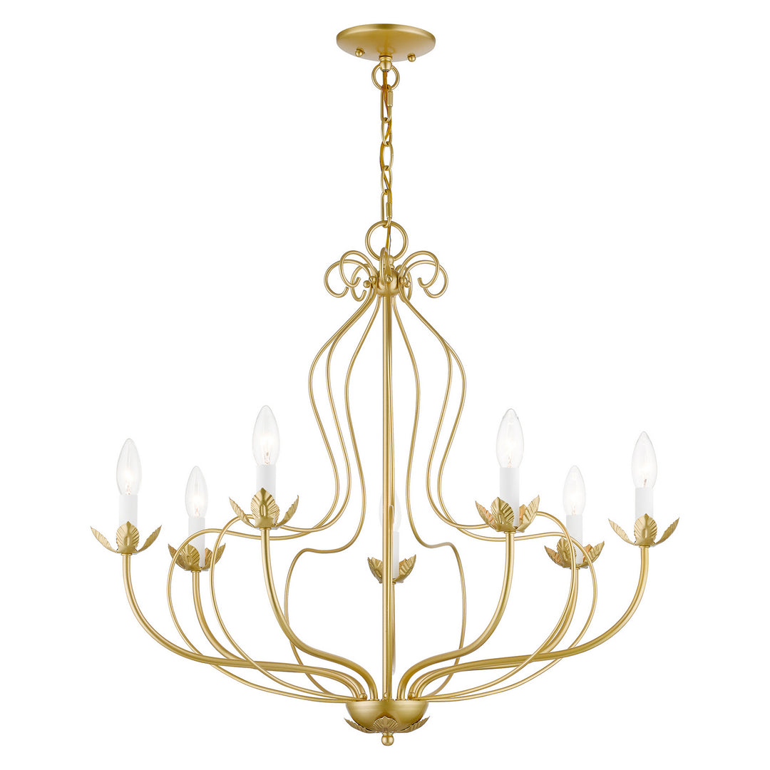 Livex Katarina 42907-33 Chandelier Light - Soft Gold