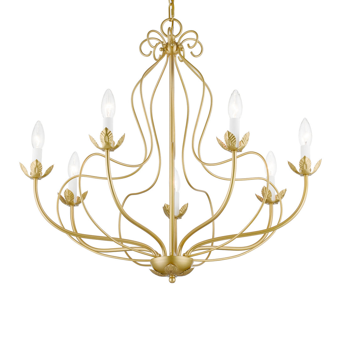Livex Katarina 42907-33 Chandelier Light - Soft Gold