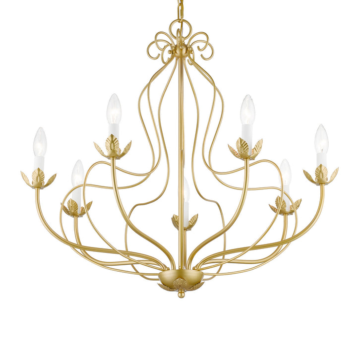 Livex Katarina 42907-33 Chandelier Light - Soft Gold