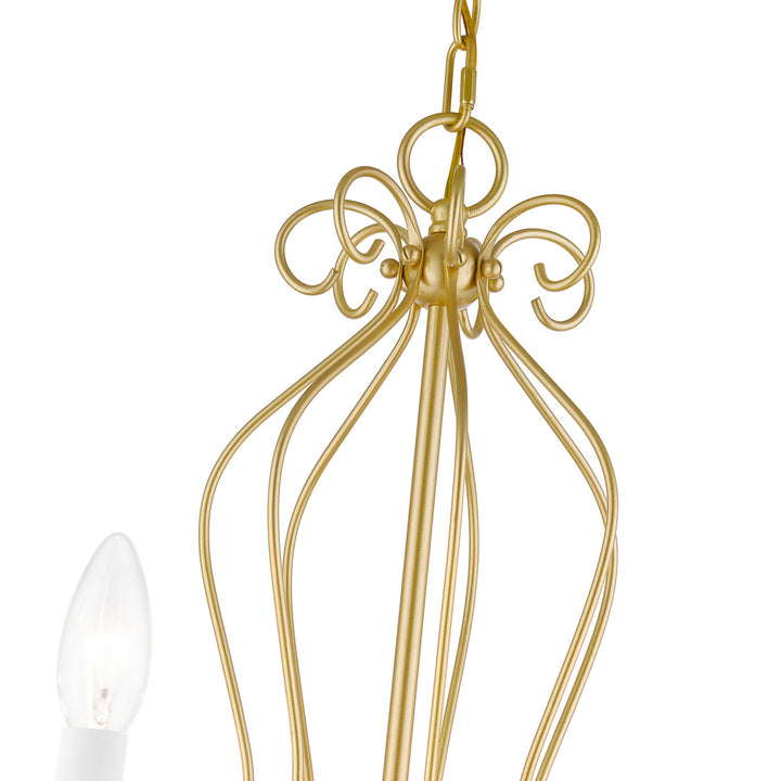 Livex Katarina 42907-33 Chandelier Light - Soft Gold