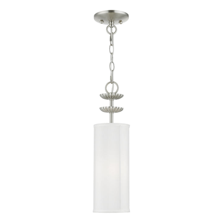 Livex Brookdale 42981-91 Pendant Light - Brushed Nickel