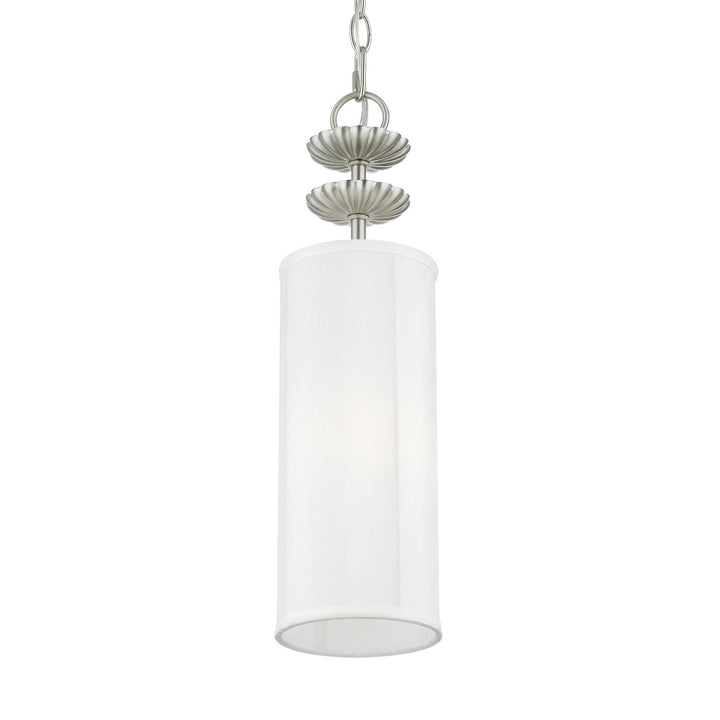 Livex Brookdale 42981-91 Pendant Light - Brushed Nickel