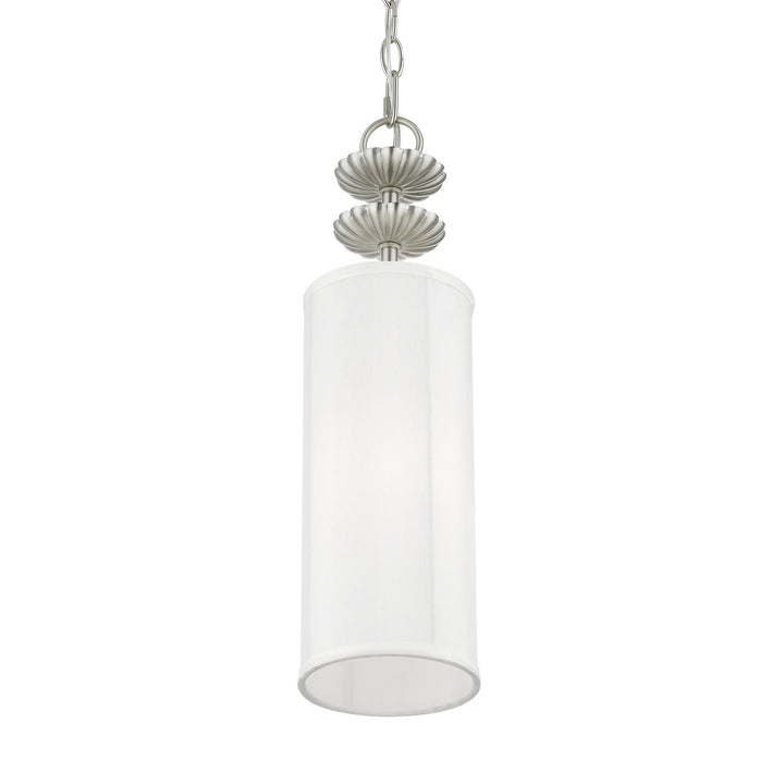 Livex Brookdale 42981-91 Pendant Light - Brushed Nickel