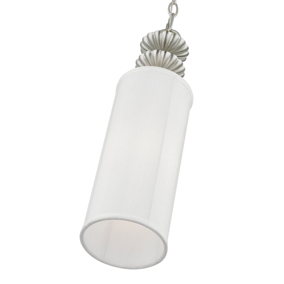 Livex Brookdale 42981-91 Pendant Light - Brushed Nickel