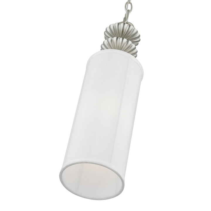 Livex Brookdale 42981-91 Pendant Light - Brushed Nickel