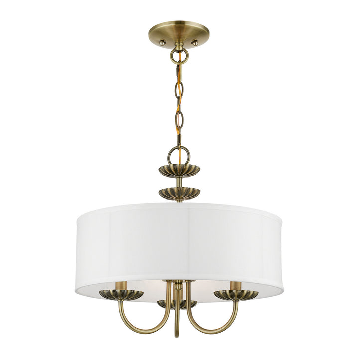 Livex Brookdale 42983-01 Chandelier Light - Antique Brass