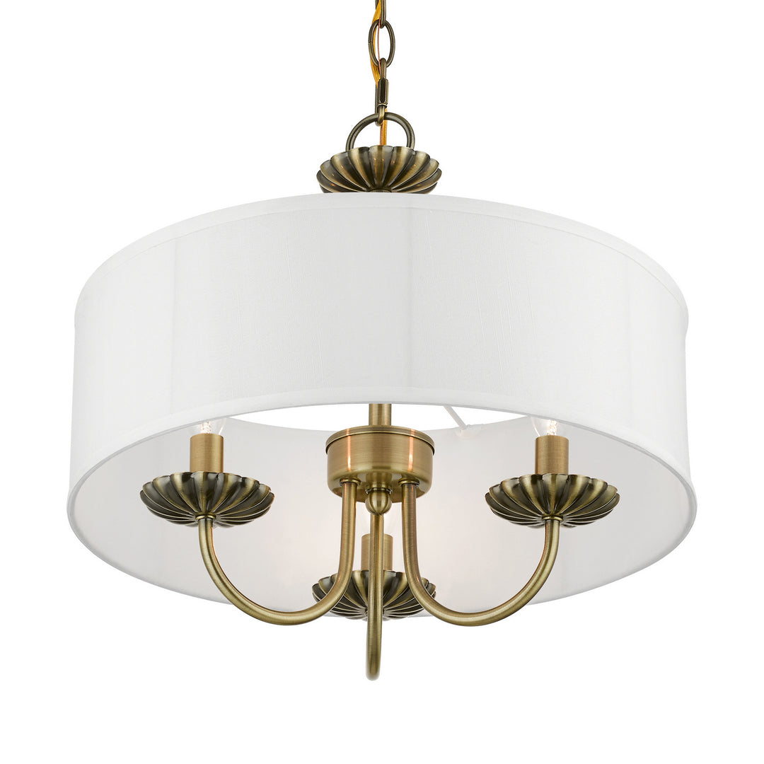 Livex Brookdale 42983-01 Chandelier Light - Antique Brass