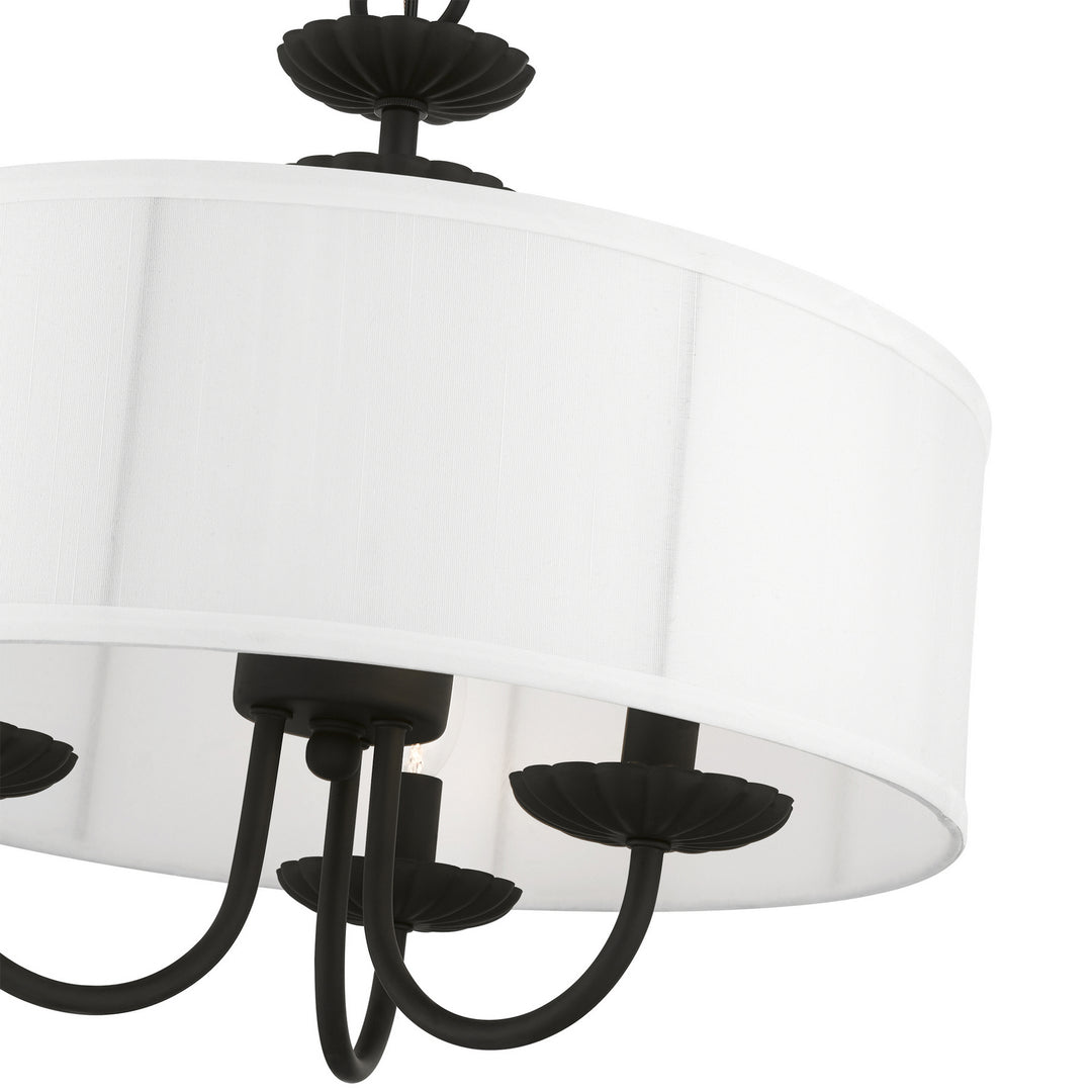 Livex Brookdale 42983-04 Chandelier Light - Black