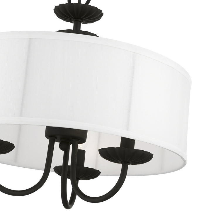 Livex Brookdale 42983-04 Chandelier Light - Black