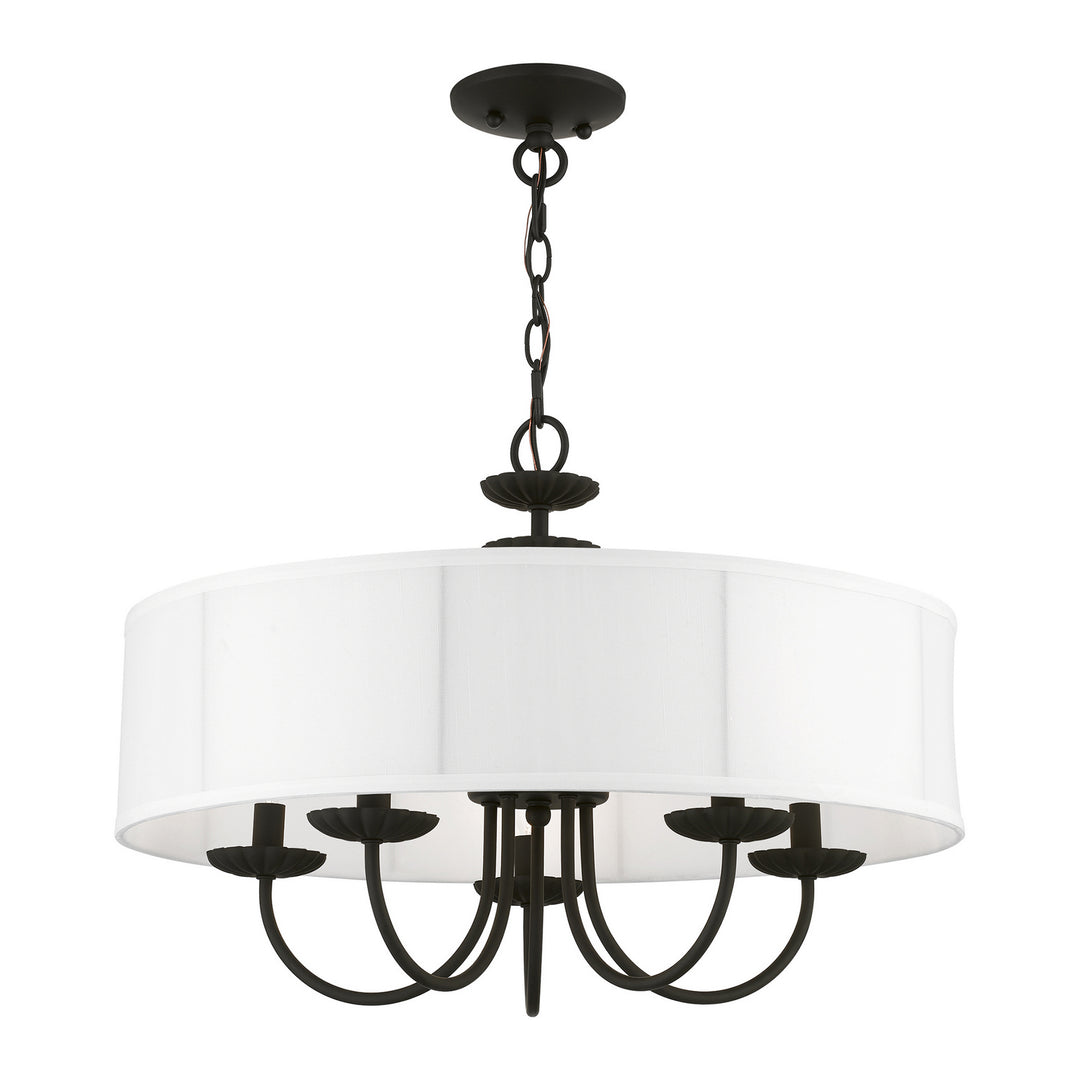 Livex Brookdale 42985-04 Chandelier Light - Black