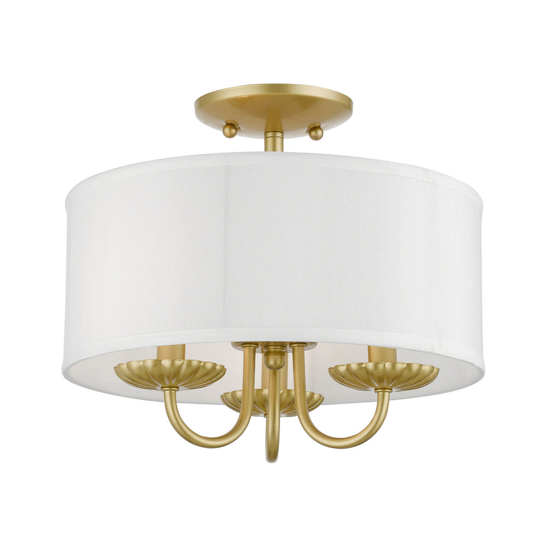 Livex Brookdale 42987-33 Ceiling Light - Soft Gold