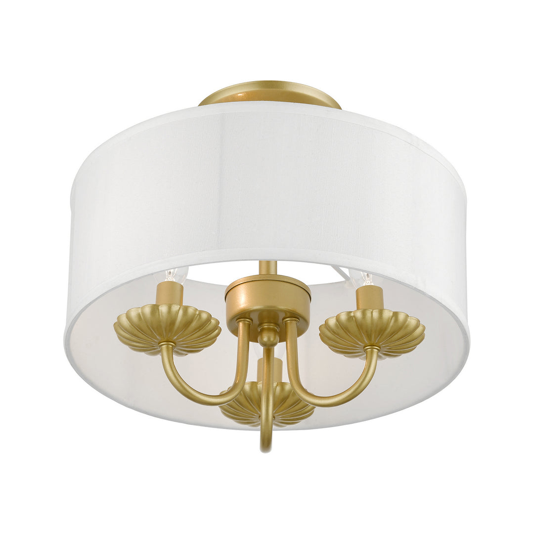 Livex Brookdale 42987-33 Ceiling Light - Soft Gold