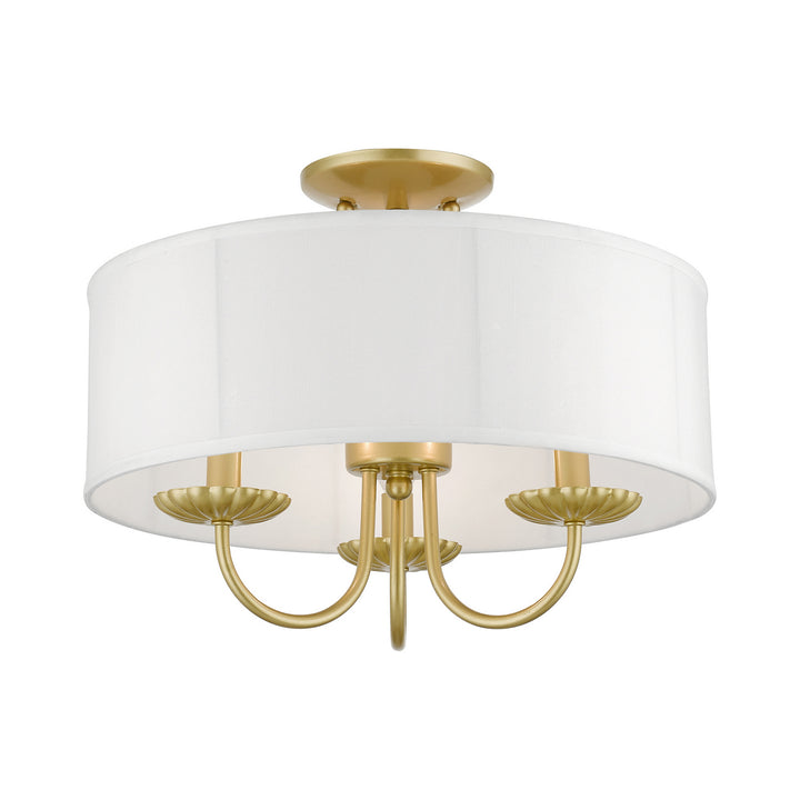 Livex Brookdale 42989-33 Ceiling Light - Soft Gold