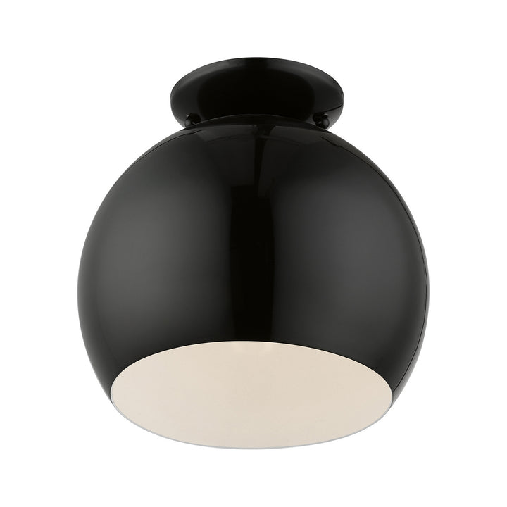 Livex Piedmont 43390-68 Ceiling Light - Shiny Black