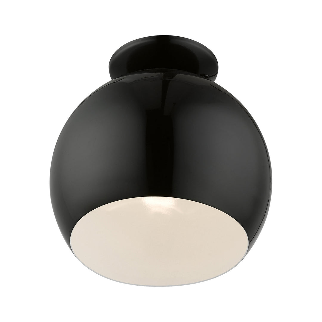 Livex Piedmont 43390-68 Ceiling Light - Shiny Black