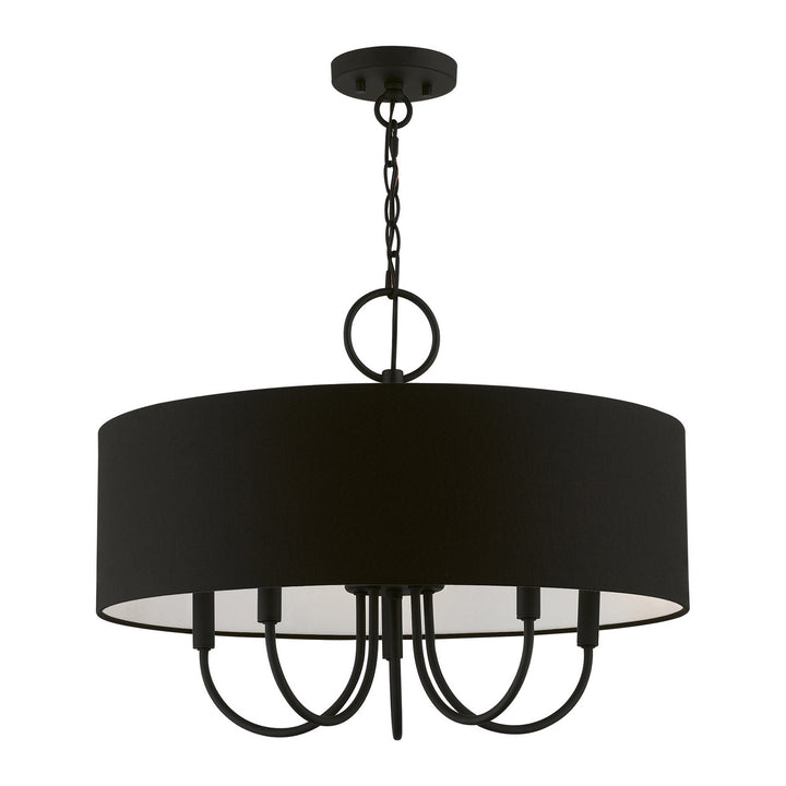 Livex Bainbridge 43445-04 Chandelier Light - Black