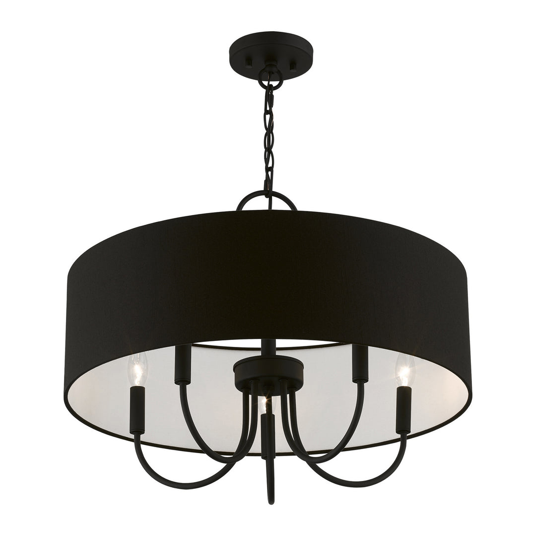 Livex Bainbridge 43445-04 Chandelier Light - Black