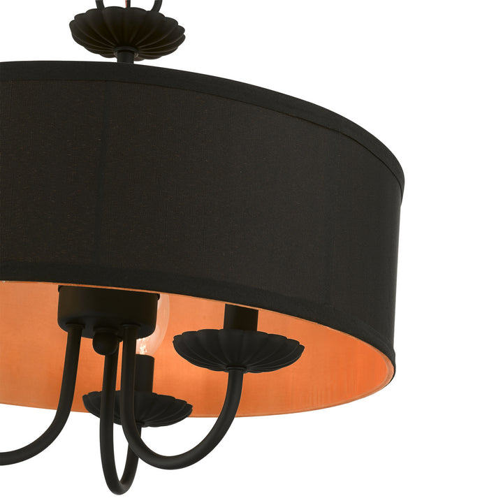Livex Winchester 45123-04 Chandelier Light - Black