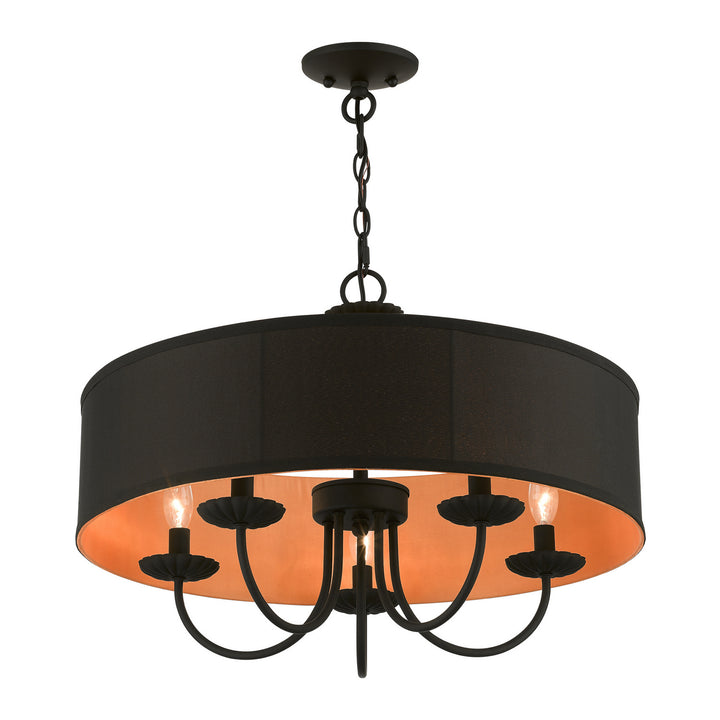 Livex Winchester 45125-04 Chandelier Light - Black