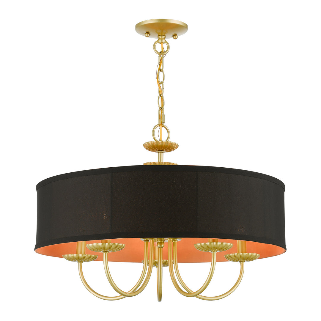 Livex Winchester 45125-33 Chandelier Light - Soft Gold