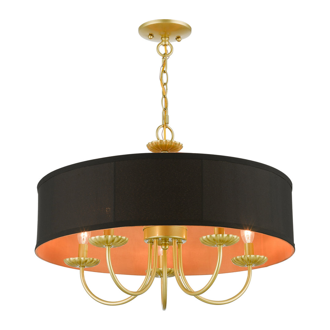 Livex Winchester 45125-33 Chandelier Light - Soft Gold
