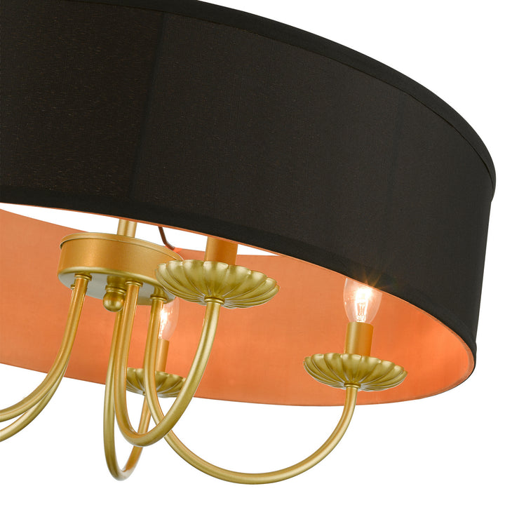Livex Winchester 45125-33 Chandelier Light - Soft Gold