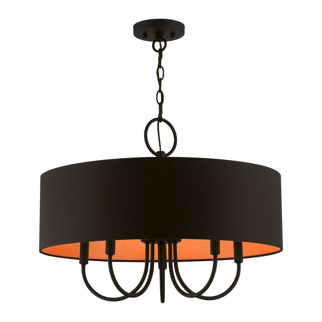 Livex Sentosa 45615-04 Chandelier Light - Black
