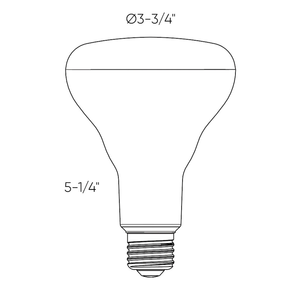 Dals Lighting DCP-BLBBR30  Light Bulb White