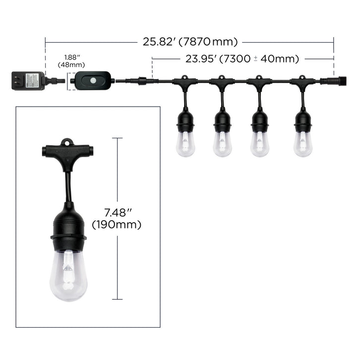 Satco Lighting S11288   Outdoor Black