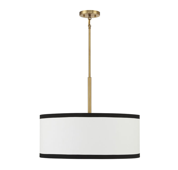 Meridian M7015NB Pendant Light - Natural Brass