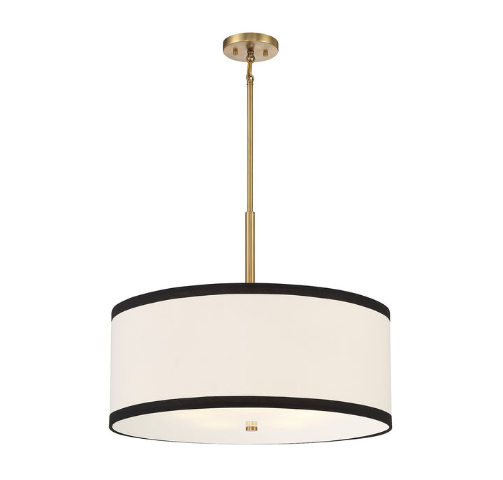 Meridian M7015NB Pendant Light - Natural Brass