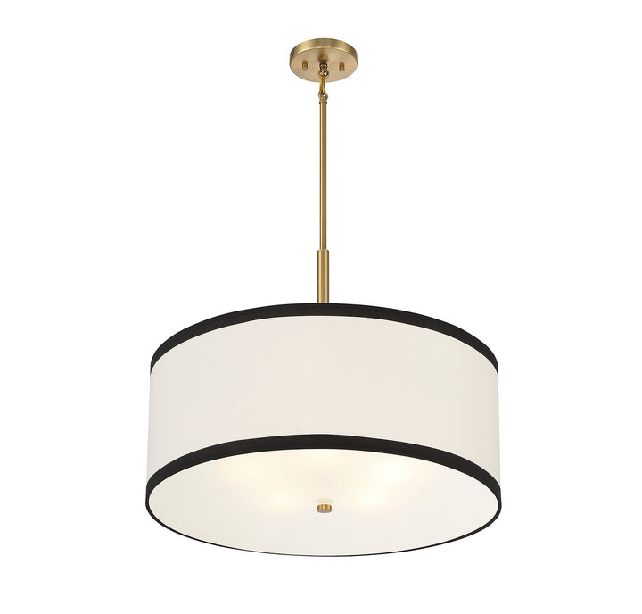 Meridian M7015NB Pendant Light - Natural Brass