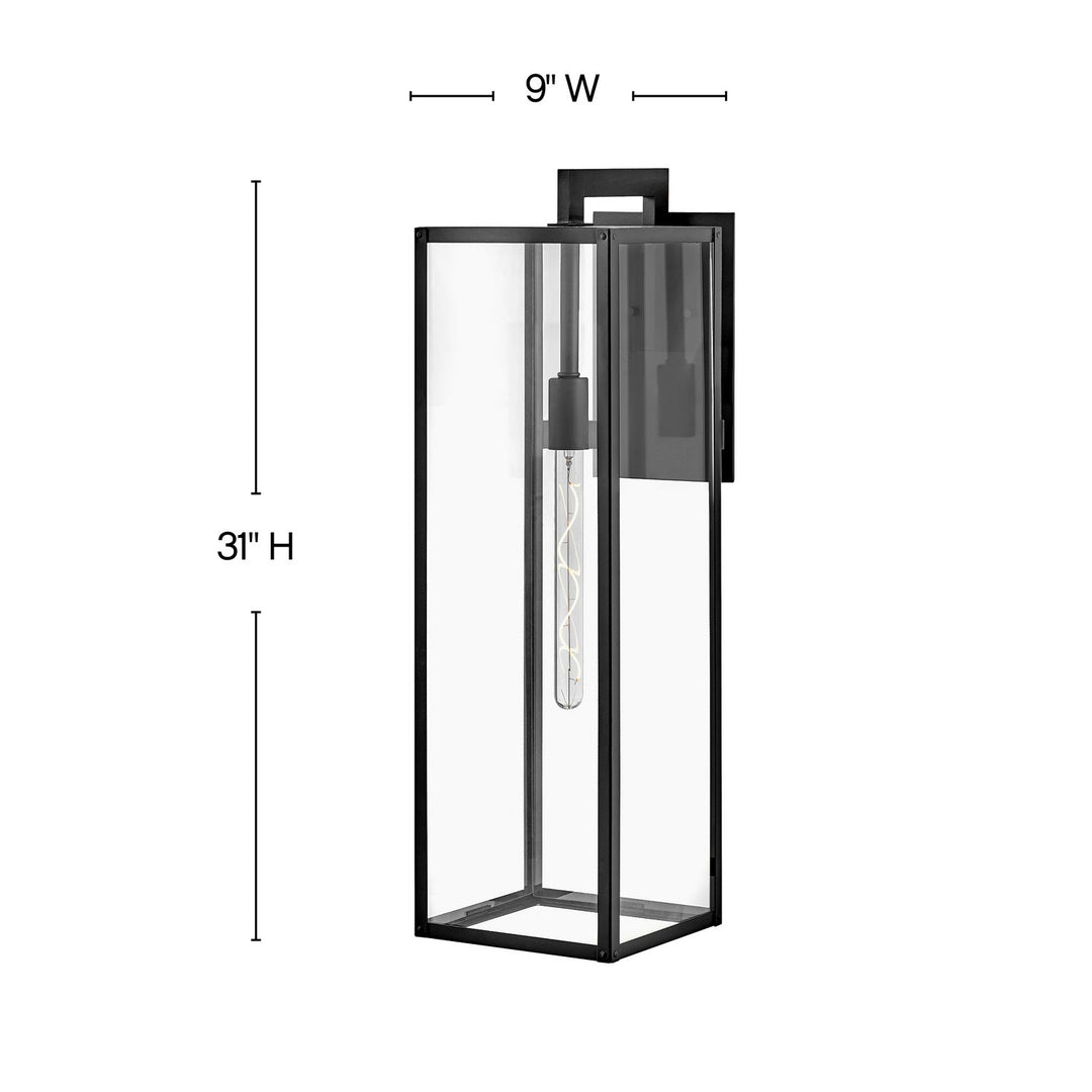 Hinkley Lighting 2598BK-LL  Max Outdoor Black