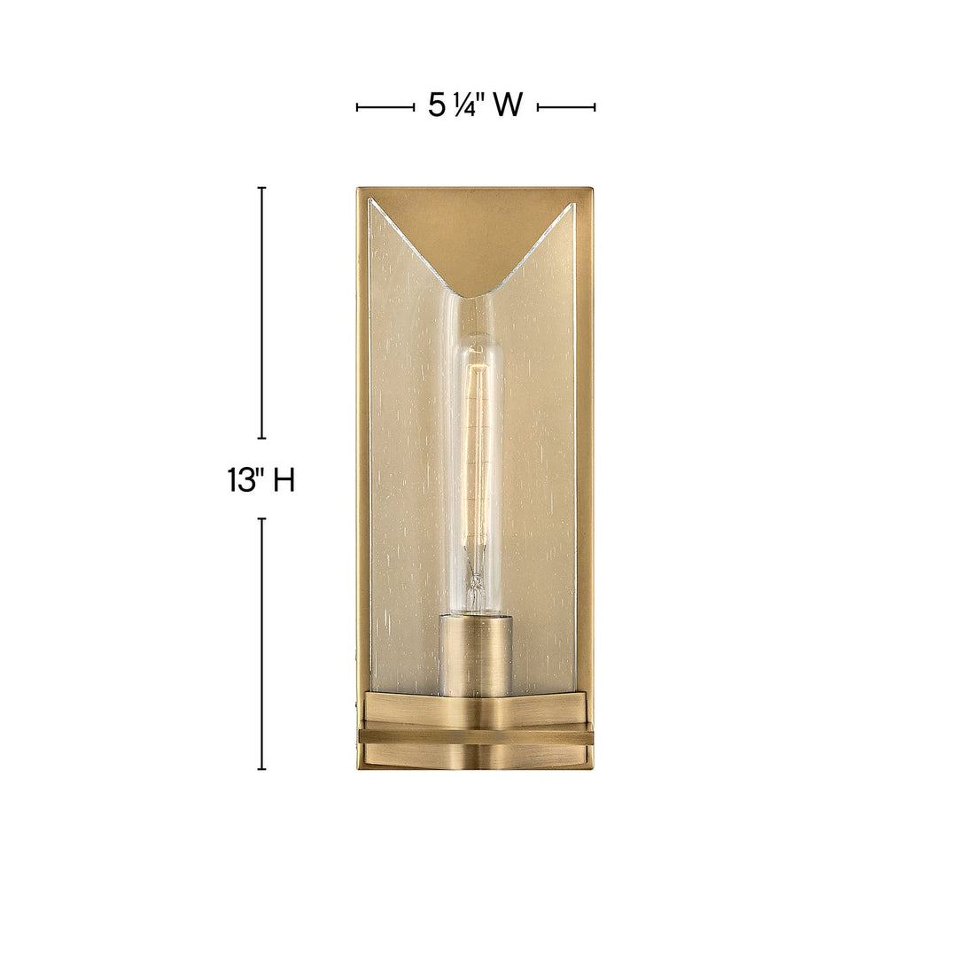 Hinkley Astoria 50710HB Wall Sconce Light - Heritage Brass