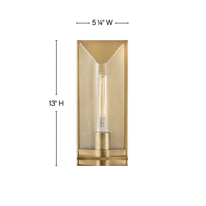 Hinkley Astoria 50710HB Wall Sconce Light - Heritage Brass