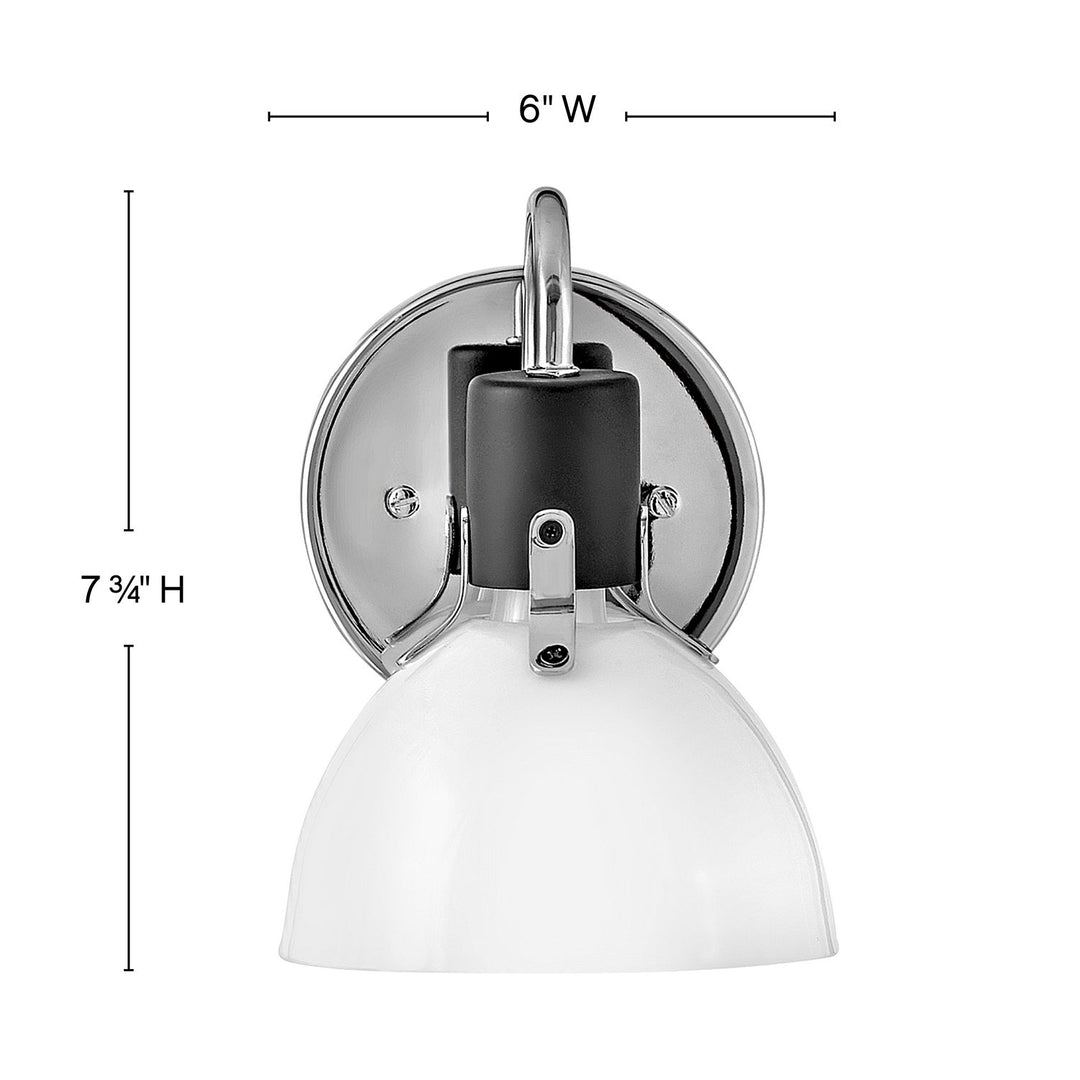 Hinkley Argo 51110CM Wall Sconce Light - Chrome