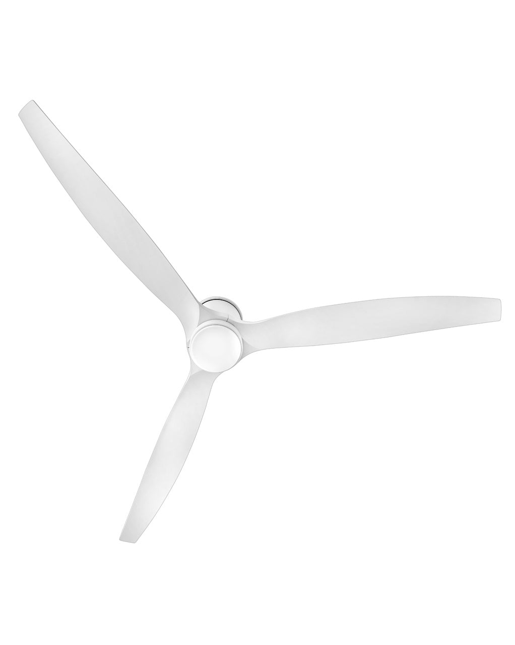 Hinkley Hover Flush 900872FMW-LWD Ceiling Fan 72 - Matte White, Matte White/