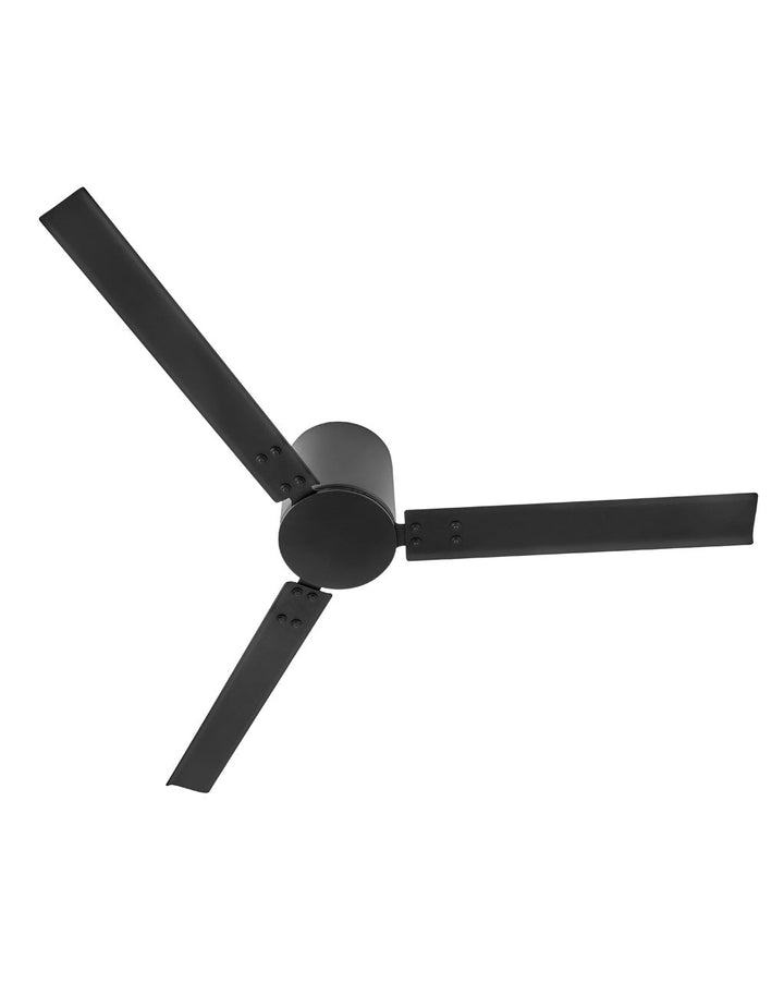 Hinkley Indy Flush 901058FMB-NDD Ceiling Fan 58 - Matte Black, Matte Black/