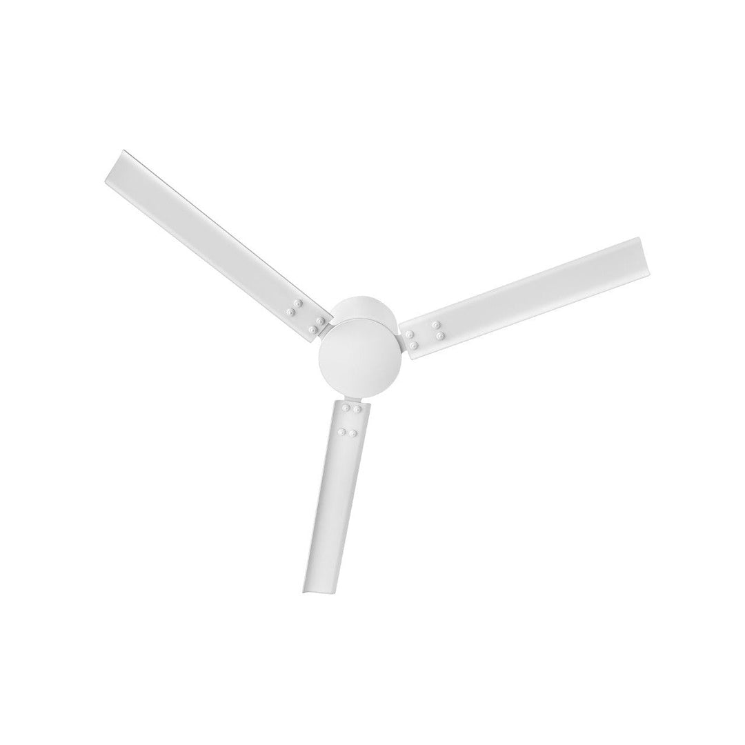 Hinkley Indy Flush 901058FMW-NDD Ceiling Fan 58 - Matte White, Matte White/