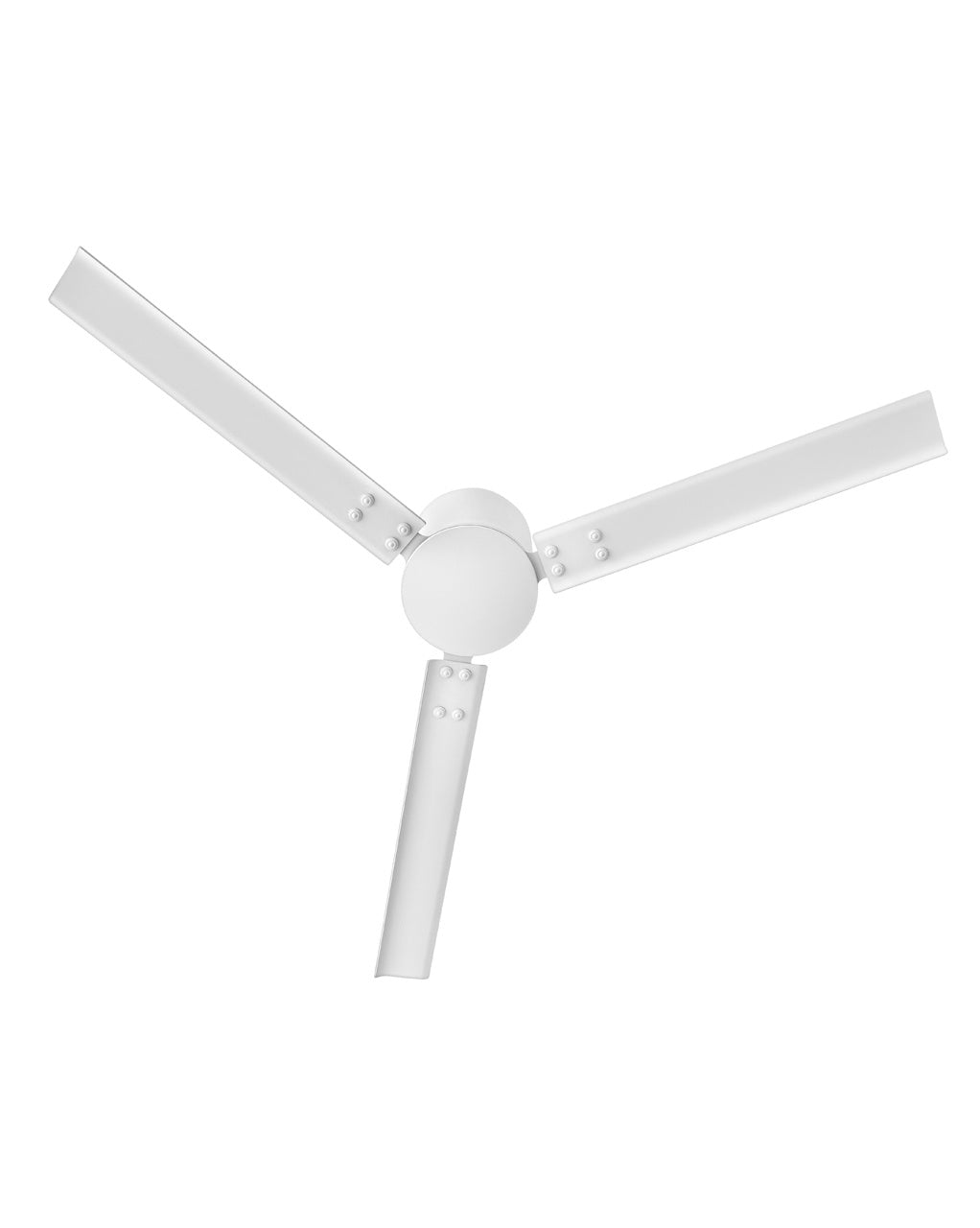 Hinkley Indy Flush 901058FMW-NDD Ceiling Fan 58 - Matte White, Matte White/