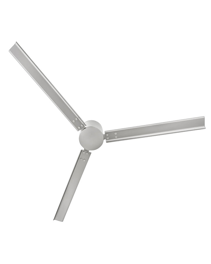 Hinkley Indy Flush 901072FBN-NDD Ceiling Fan 72 - Brushed Nickel, Brushed Nickel/