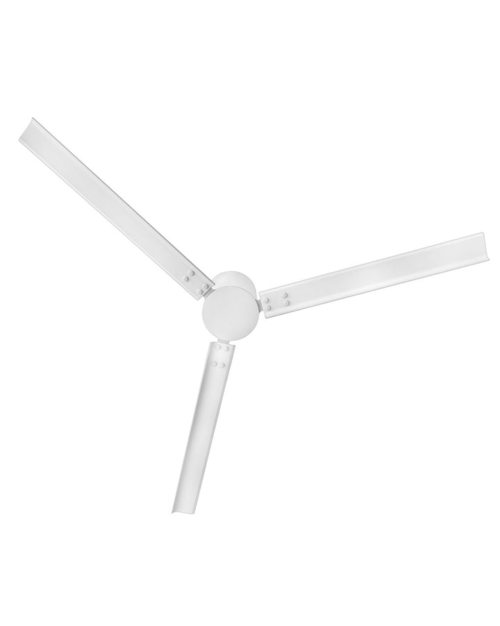 Hinkley Indy Flush 901072FMW-NDD Ceiling Fan 72 - Matte White, Matte White/