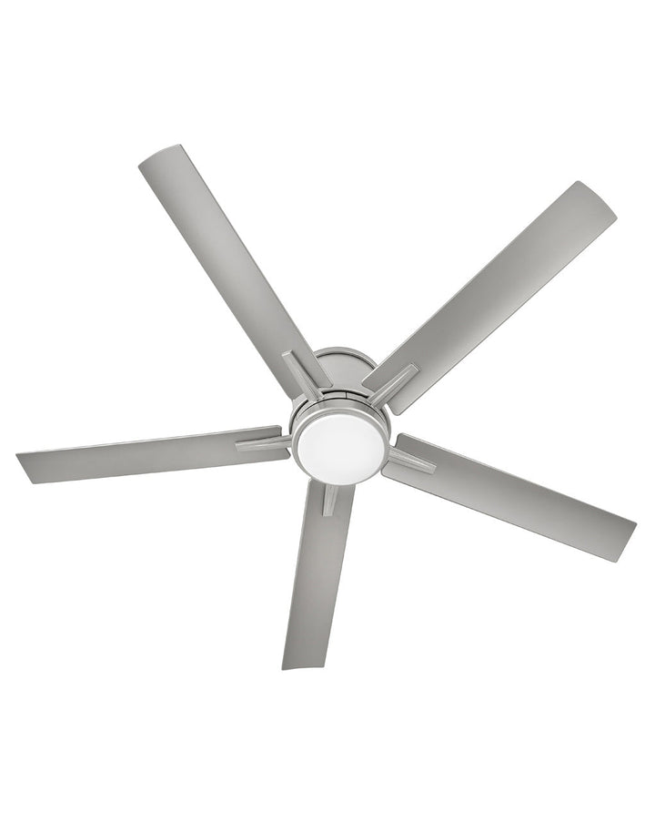 Hinkley Vail Flush 902552FBN-LWD Ceiling Fan 52 - Brushed Nickel, Silver/