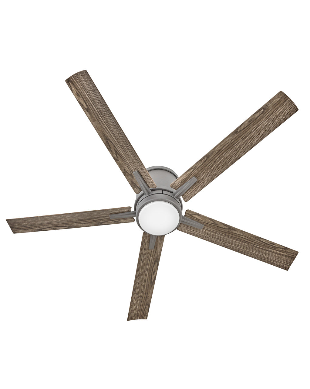 Hinkley Vail Flush 902552FGT-LWD Ceiling Fan 52 - Graphite, Driftwood/