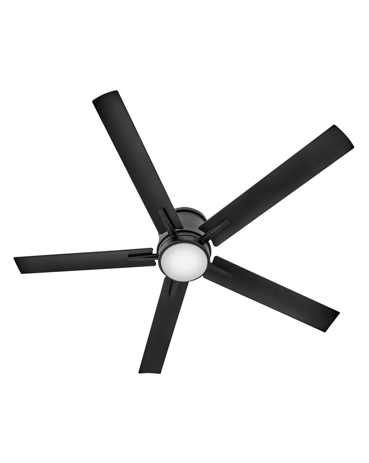 Hinkley Vail Flush 902552FMB-LWD Ceiling Fan 52 - Matte Black, Matte Black/