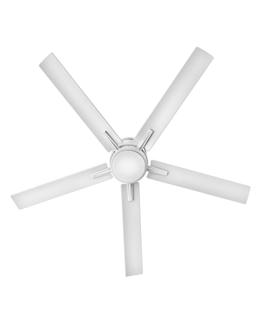 Hinkley Vail Flush 902552FMW-LWD Ceiling Fan 52 - Matte White, Matte White/